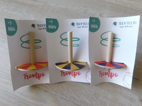 Trompos x3 colores primarios