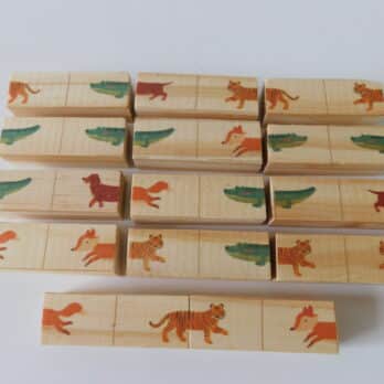 Domino animales